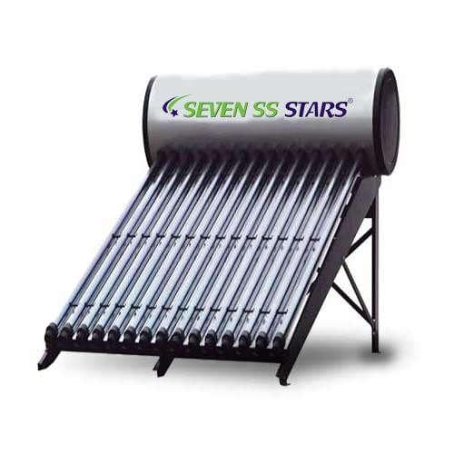 Seven SS Stars 250L Pressurized Solar Water Heater in Kenya